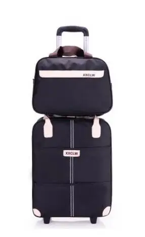 Women Travel luggage Bag travel Trolley Bag wheels Suitcase Travel Rolling Bag Handbag Baggage Rolling Travel bag with wheels