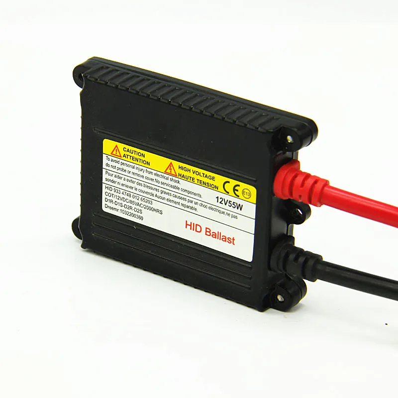 1Pc 55W DC 12v Xenon ignition unit ballast for  H4 H7 H11 H3 9005 9006 880 H13 HID headlight