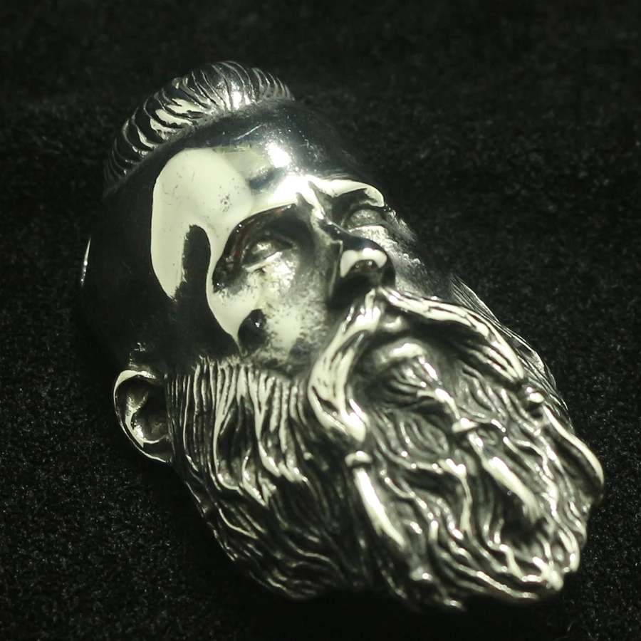 Men 316L Stainless Steel Cool Big Punk Gothic Big Viking Pendants Newest