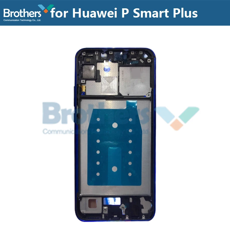 Przednia ramka dla Huawei P Smart Plus ramka LCD przednia obudowa dla Nova 3i ramka ekranu z przyciskami część górna