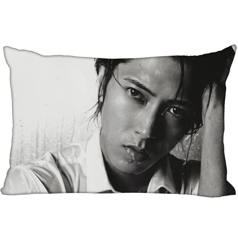 35x45cm Pillowcase Yamashita Tomohisa Rectangle Pillowcases Bed Home Living Room Pillow Covers One Side Custom gift