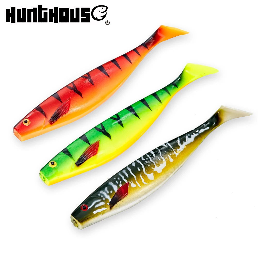 Hunthouse Fishing Soft Lure Pike Savsge Gear 12cm 15cm 18cm Pro Shad Natural Classics lure berserk shad big shad bait