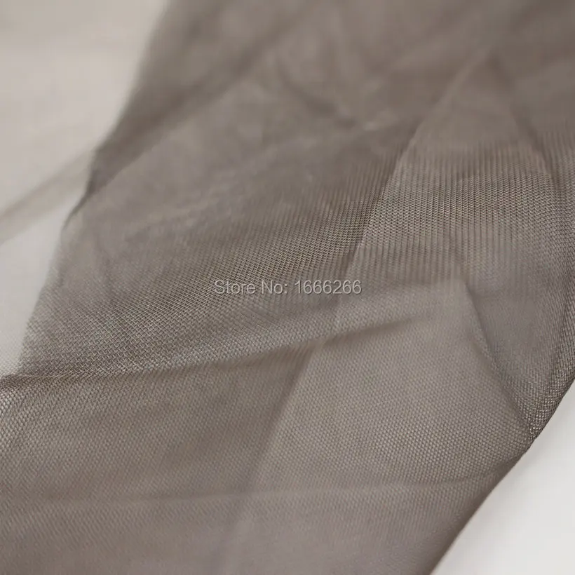 BLOCK EMF 100% Silver Fiber Mesh Transparency Fabric Used For Hometextile