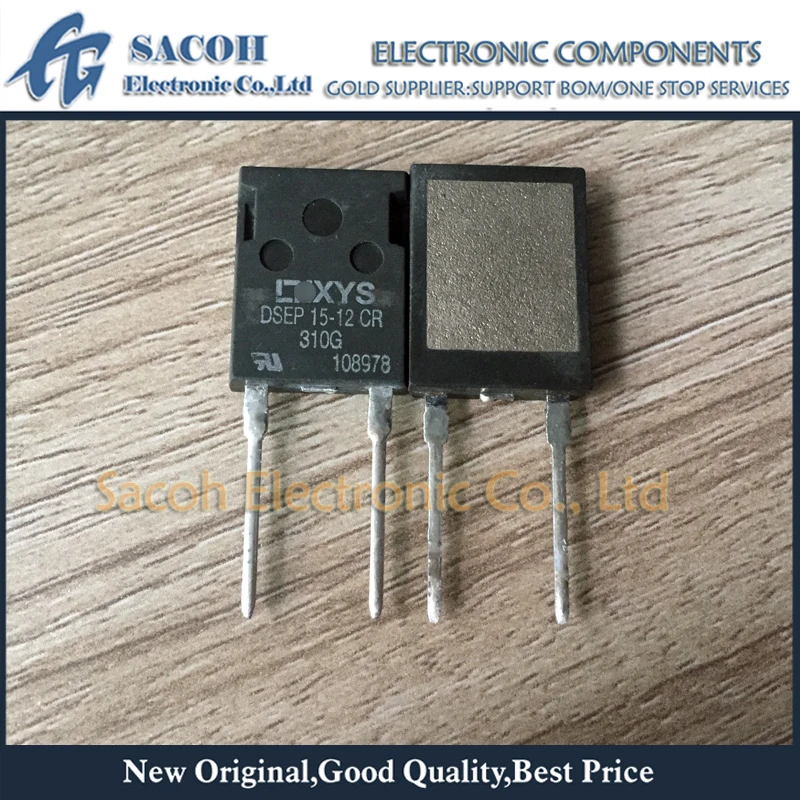 

Refurbished Original 2Pcs/Lot DSEP15-12CR PLUS247 15A 1200V Fast Recovery Epitaxial Diode