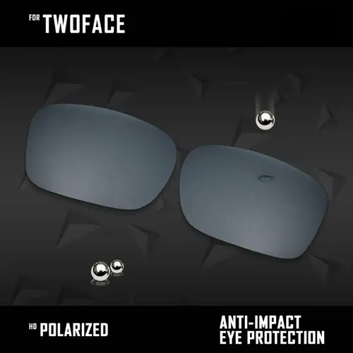 Imagen 2 del producto Reemplazos de lentes OOWLIT para gafas de sol Oakley TwoFace OO9189 polarizadas - multicolores