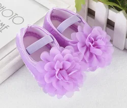 Chaussures de printemps, été et automne pour bébé fille, chaussons pour nouveau-né, motif de fleur de princesse, papillon Flyknot, offre spéciale