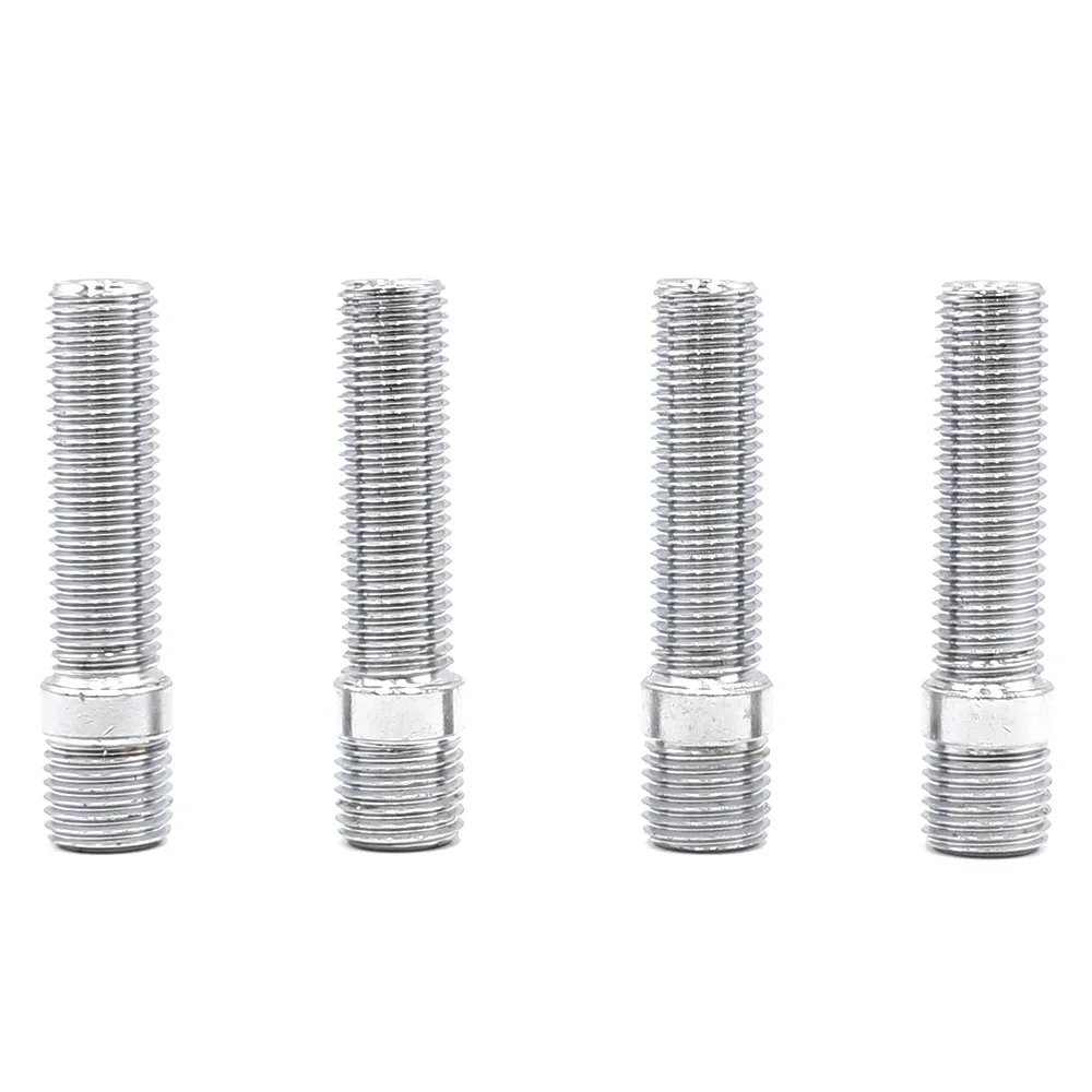 20PCS M14x1.5 TO M12x1.5 New Racing Car WHEEL STUD CONVERSION TALL LUG BOLTS TO STUDS 58MM YC101107