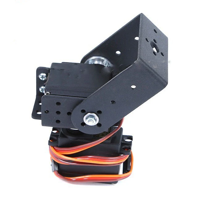 MG995 MG996 Steering Gear Pan and Tilt Mount Mechanical 2 DOF Robot Servo Mount Set Bracket Sensor Mount Kit RC Car Boat