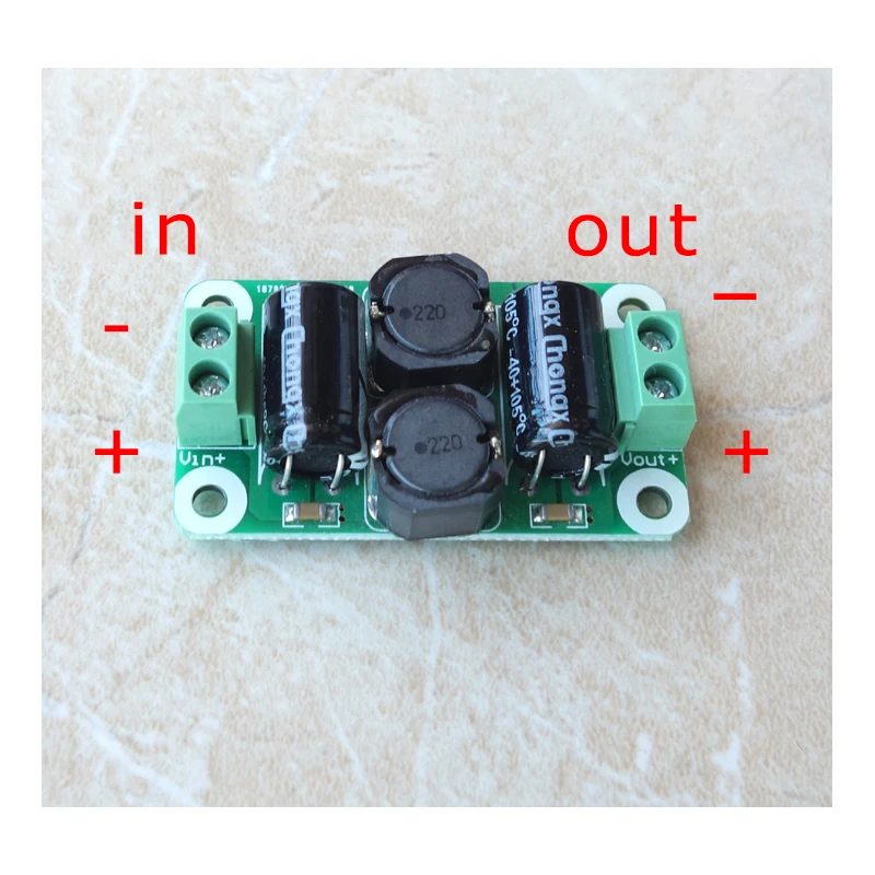 hifi DC Power filter board EMI filter Board Preamplifier DAC  amplifier power filter board 4-6A