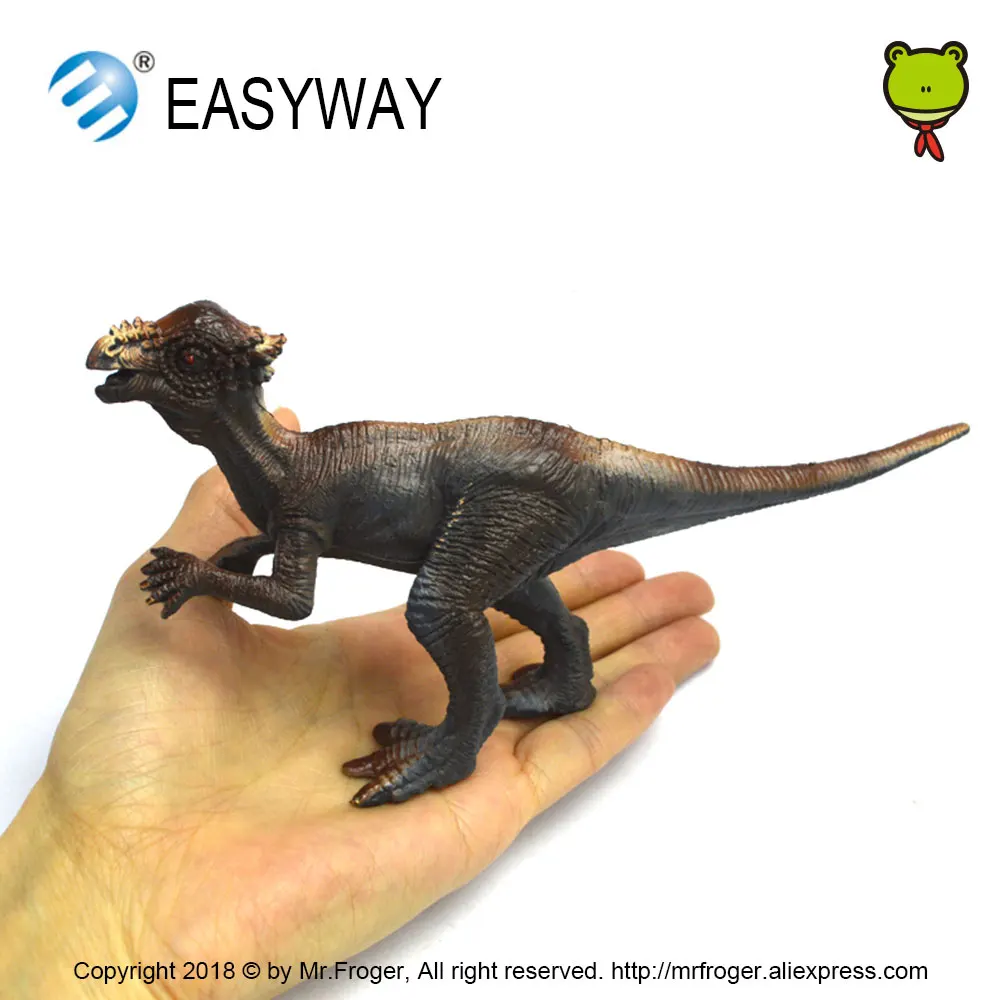 EASYWAY-실제 공룡 액션 피규어 세트, 쥬라기 공룡 플라스틱 동물 모델, 저렴한 장난감, 어린이 선물, 교육 DIY