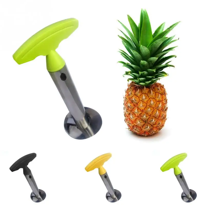 1PCS Stainless Steel Easy To Use Pineapple Peeler Accessories Pineapple Slicers Fruit Knife Cutter Corer Slicer Kitchen Tools images - 6