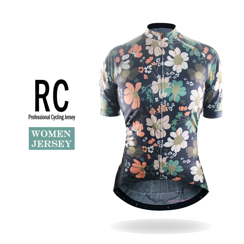 Racmmer  2018 Cycling Jersey Mtb Bicycle Clothing Bike Wear Clothes Short Maillot Roupa Ropa De Ciclismo Mujer Verano #WS-04