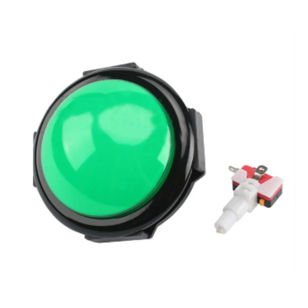 100 mm arcade push button Arcade game accessory colorful LED Round Illuminated light push button
