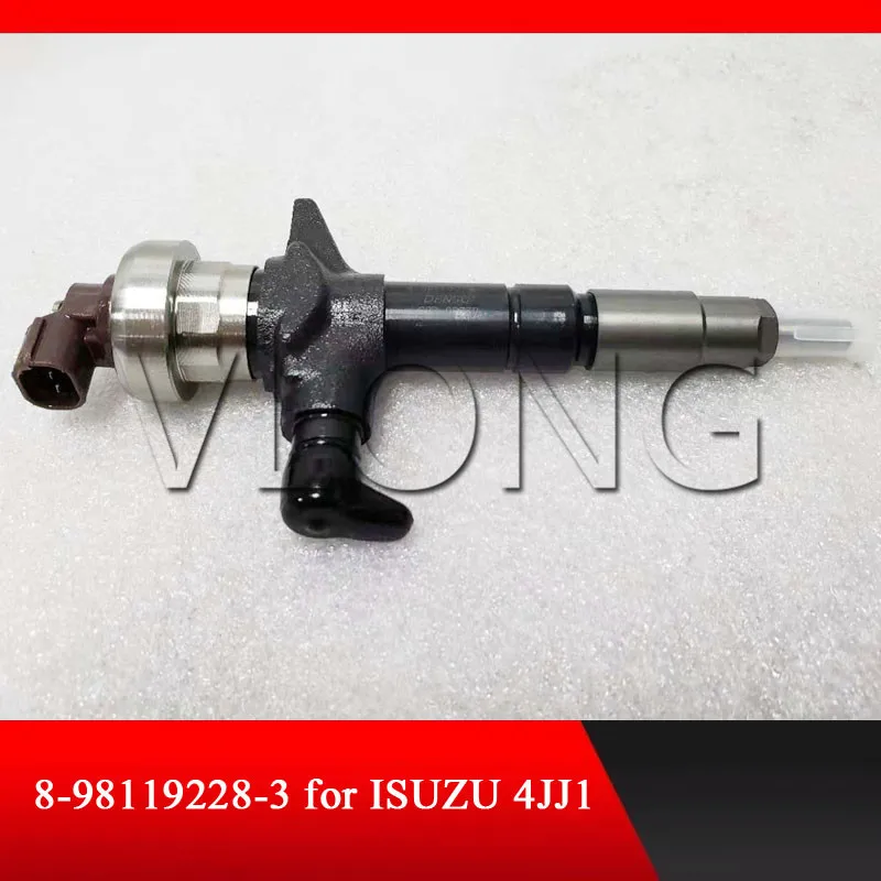 4PCS Diesel Engine Common Fuel Injectors Assy 8981192281 8981192283 095000-8370 8-98119228-1 8-98119228-3 ISUZU 4JJ1 Injector