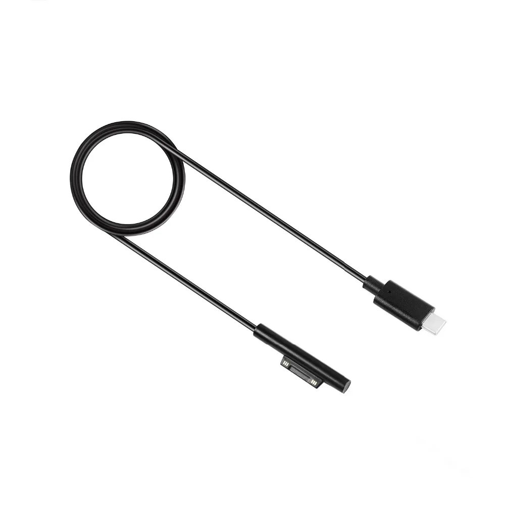 USB typu C zasilacz ładowarka Adapter ładowania kabel dla Microsoft Surface Pro 6/54/3 150 cm ww0823