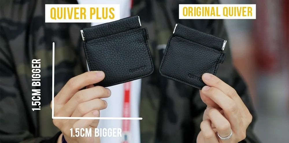 VDR Quiver Plus By Kelvin Chow Close-up Magic Trick (Gimmicks and Online Instructions) professional/ Amazing,Genuine Leather