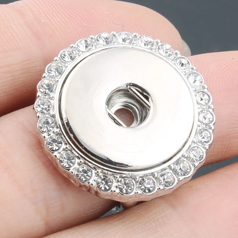 2017 Vintage DIY elastic snaps ring fit 18mm&12mm metal snap buttons women\'s fashion jewelry Men\'s ring one direction ZH001