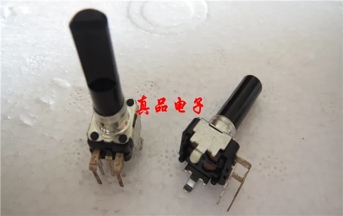 Type 09 WF503C imported from Taiwan Fuhua 50K vertical double potentiometer 5 foot half handle length 23MM switch