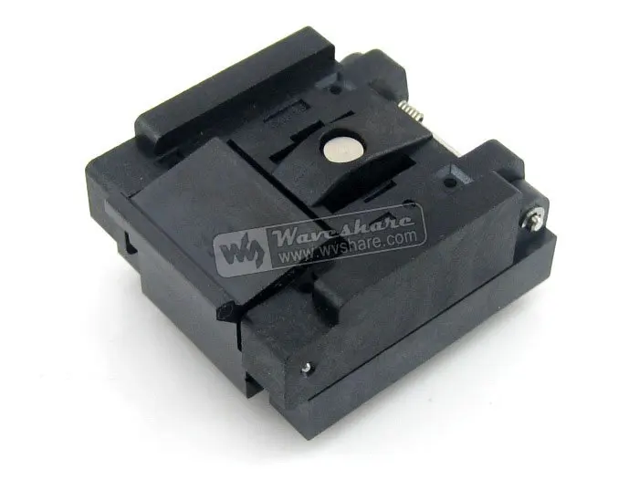 Imagem -01 - Soquete de Teste ic Queima-in com Pino de Terra Qfn48 Mlp48 Mlf48 Drive 56 Flash Qfn 7x7 mm 0.5