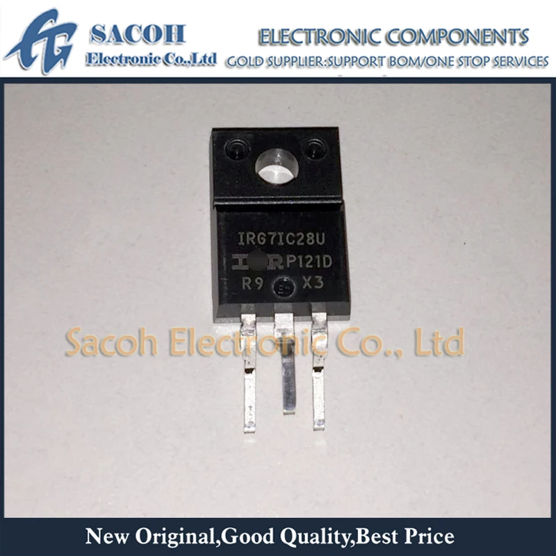 

Refurbished Original 10Pcs/Lot IRG7IC28U IRG7IC28UPBF IRG71C28U IRG7IC07FDH IRG7IC12FDH-188P IRG7IC12FDH TO-220F 25A 600V IGBT