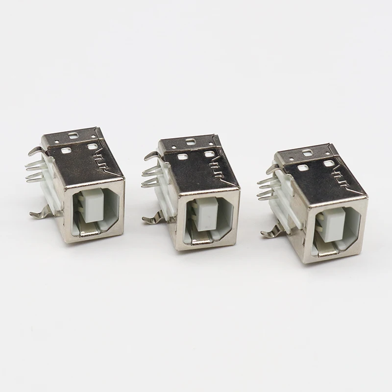 10pcs/lot USB B Type Female Socket Connector G45 for Printer Data Interface