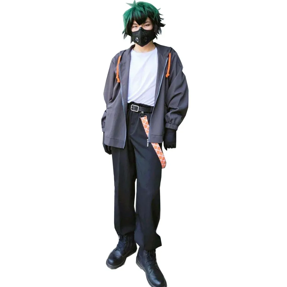 

2024 Cosplay Costume Izuku Midoriya Game Anime Halloween Black Version