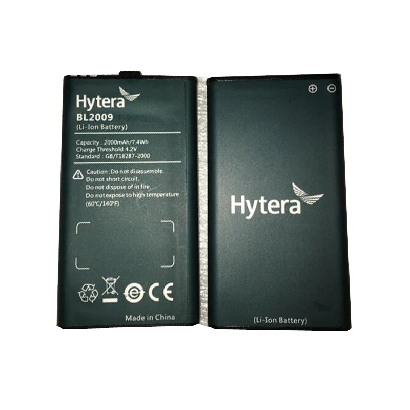 2000mah battery for Hytera BL2009  HYT PD362 PD355 PD365 PF355LF PD365LF TD360 TD350 walkie talkie  batteries