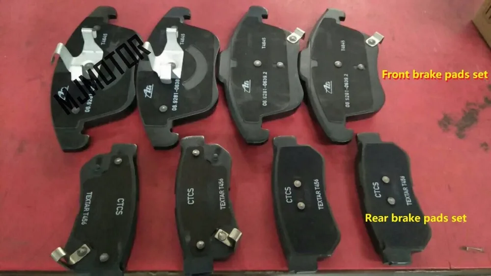 Rear Brake pads set auto car PAD KIT-RR DISC BRAKE for Chinese SUV GAC GS5 Automobile motor part 3510004BAD0000