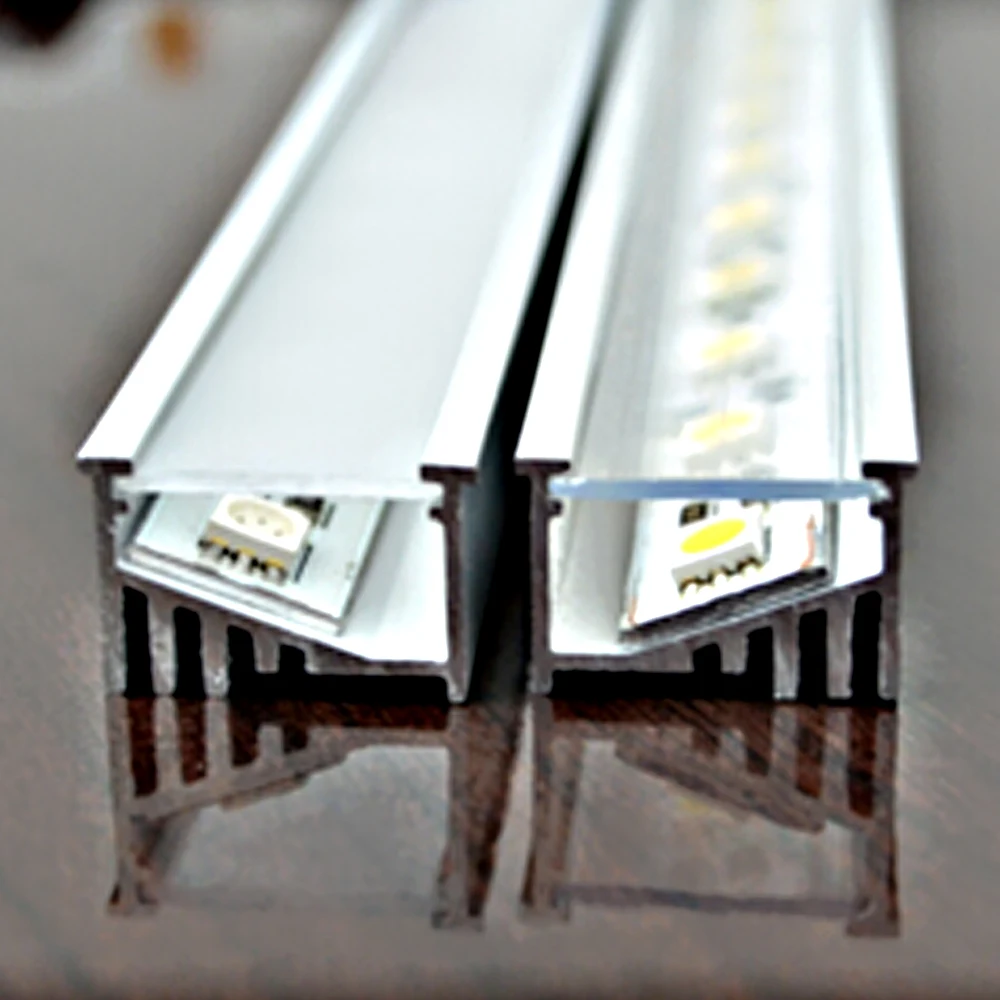 

20m (20pcs) a lot, 1m per piece, SN2112 aluminum profile for led light bar with milky diffuse cover