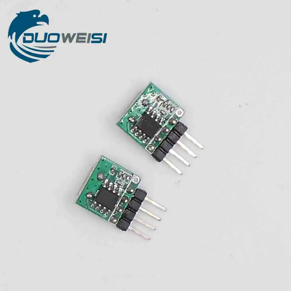 315เมตร| 433เมตร| ASKไร้สายโมดูลรับSuperheterodyne | 5โวลต์|ขนาดเล็ก| OOK |สวิทช์ควบคุมระยะไกล|-108dBm