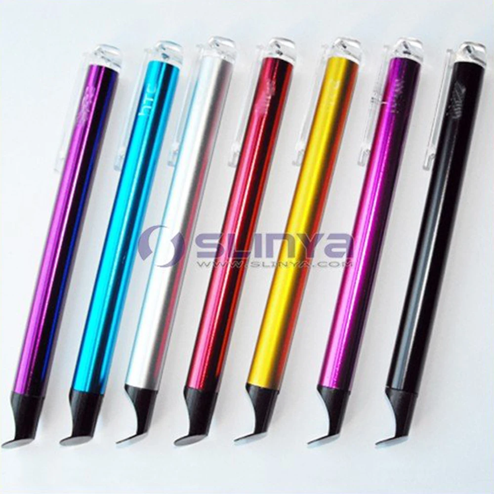 100pcs/lot Hard Metal Alloy Stylus Touch Pen for Mobile Phone Pen