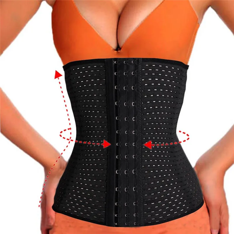 

SEXYWG Women Yoga Shirts Fitness Sport Breathable Waist Trainer Modeling Belt Body Shaper Tummy Pulling Underbust Belly Band