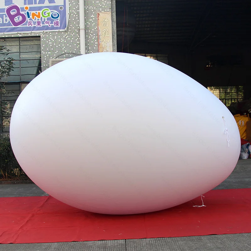 Giant 3.5m Height Airtight Egg Replica For Event Decoration Easter 11.4ft Party Pvc Air Sealed Egg Inflatable Toy