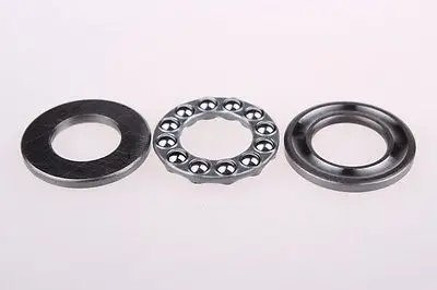 2pcs Axial Ball Thrust Bearing 10mm x 26mm x 11mm 51200