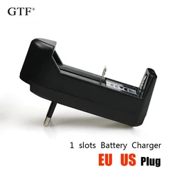 EU/US li-ion battery charger 3.7V 18650 16340 14500 Li-ion Rechargeable Battery charger