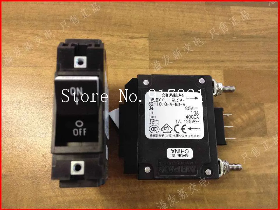 [ZOB] The United States AIRPAX IMLBXKI-1PLS4-52-10.0-A-M3-V equipment Ebers breaker 10A  --10PCS/LOT