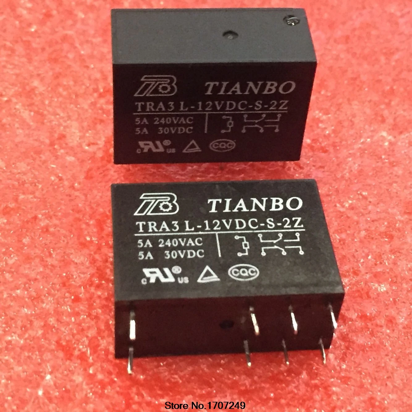 Free Shipping 100% new original relay 10pcs/lot TRA3 L-12VDC-S-2Z Can replace G2R-2-12VDC 5A