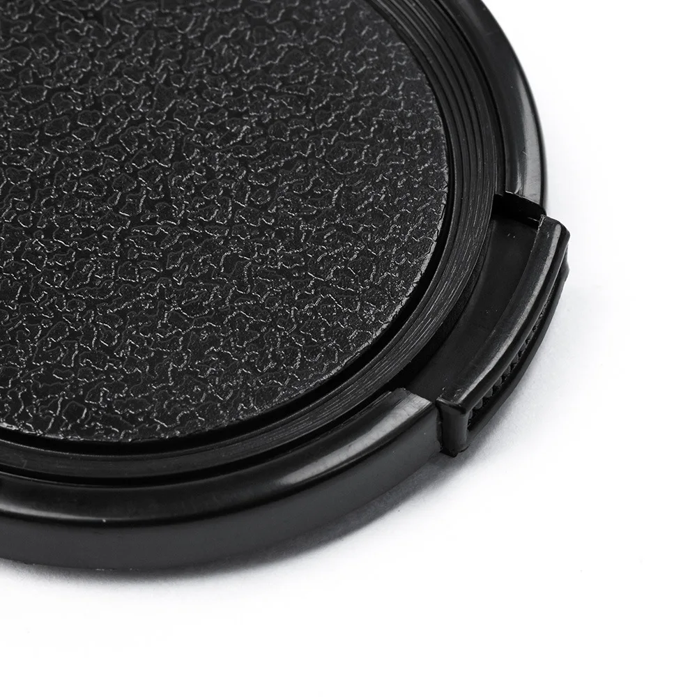 Tapa de lente frontal a presión para canon, nikon, sony, 60d, 5d2, d90, SLR Digital, 27/28/49/52/55/58/62/67/72/77/82/86MM cámara 100 Uds.