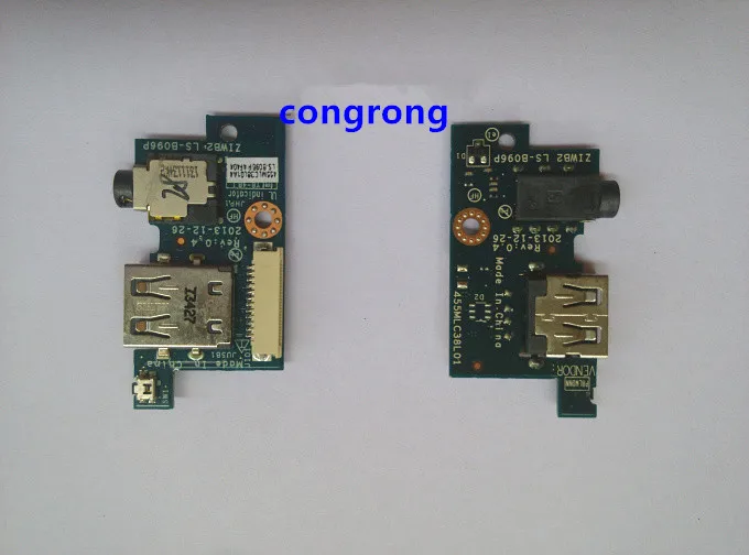 Power Audio USB Board assembly For Lenovo B40 B50 B40-80 B40-70 B50-70 Series LS-B096P