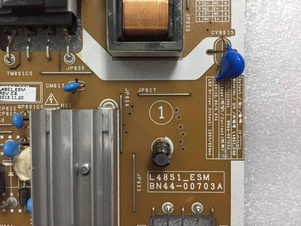 power board for 100% original  power supply L48S1-ESM BN44-00703A BN44-00703E BN44-00703B