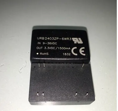 5PCS/lot    URB2403ZP-6WR3   URB2403 New Original DIP Input: 9-36V Output: 3.3V 1.35A DC-DC 1.5KV Voltage Iso