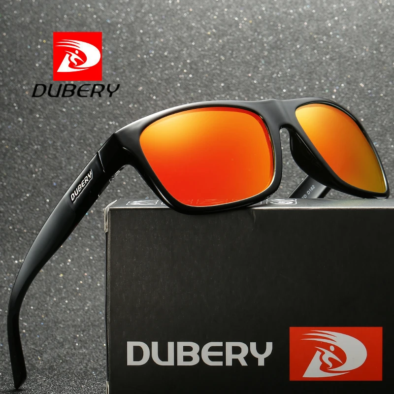 DUBERY Brand Design Polarized Sunglasses Men Driving Shades Male Retro Sun Glasses Sun Glasses Men Fashion Luxury Shades Oculos