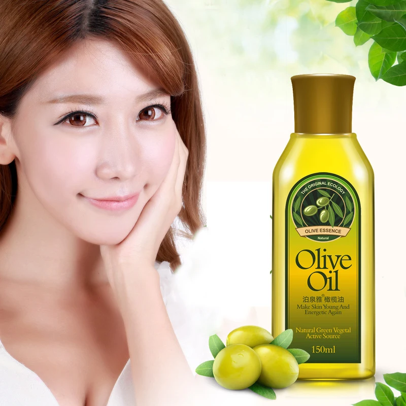 Olive Essential Oil Hair Conditioner Stretch Mark Remover Repair Skin Care Scalp Treatment Hair Care for Dry Damaged Hair 150ml