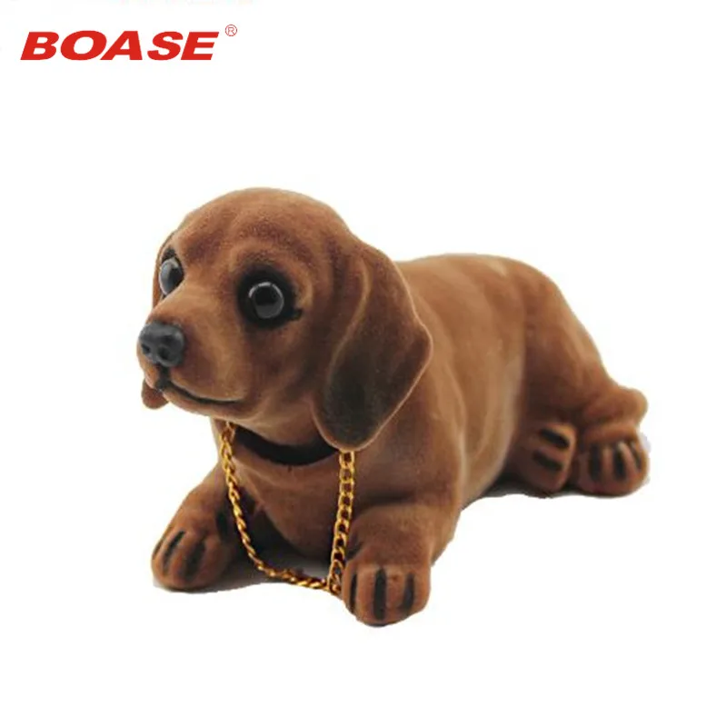 New Car Styling Cute Bobblehead Dog Doll Car Nodding Dog Shakes His Head Shaking Dog For Car Decoration Furnishing Articles