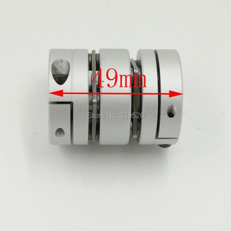 Aluminum alloy  Shaft Coupling Flexible Coupler Motor Connector D39L49 for co2 laser mechanical optical parts