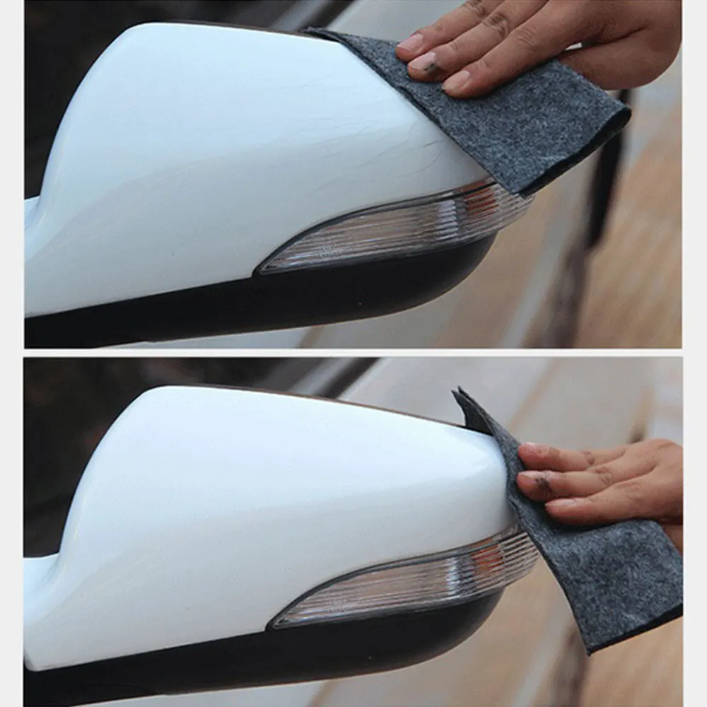 Car Scratch Repair Cloth Fix Clear Scratch Polish Magic Cloth Paint Cleaner Removal Durable Eraser Nano Material