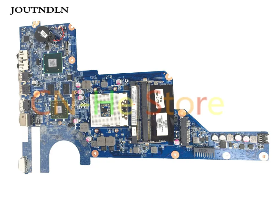 

FOR HP pavilion G4 G6 G7 laptop motherboard 650199-001 636375-001 DA0R13MB6E1 hm65 with HD 6470 1G GPU