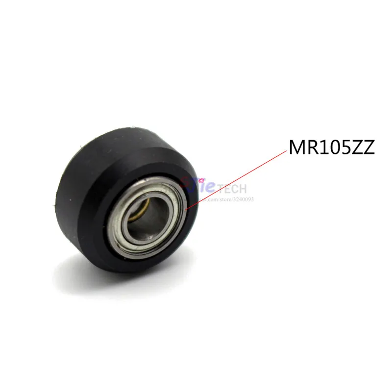 10pcs CNC Openbuilds Plastic wheel POM Perlinwith 625ZZ MR105ZZ Idler Pulley Stainless steel Wheel V type for V-Slot/3D printer