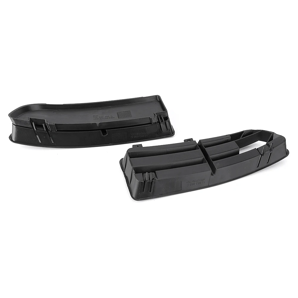 Car Front Bumper Grill Lower Side Vent Grille Cover Set For VW Volkswagen Jetta Bora MK4 1999 2000 2001 2002 2003 2004 2005