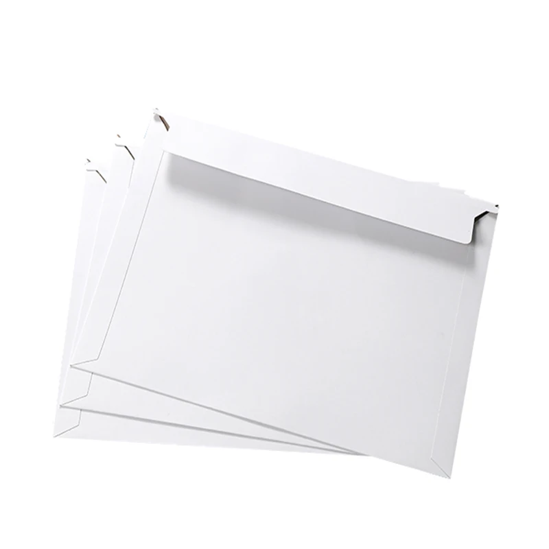 10PCS  250x160mm Mailjackets Rigid Mailers Paperboard Envelopes  Stay Flat, Cardboard, fiberboard